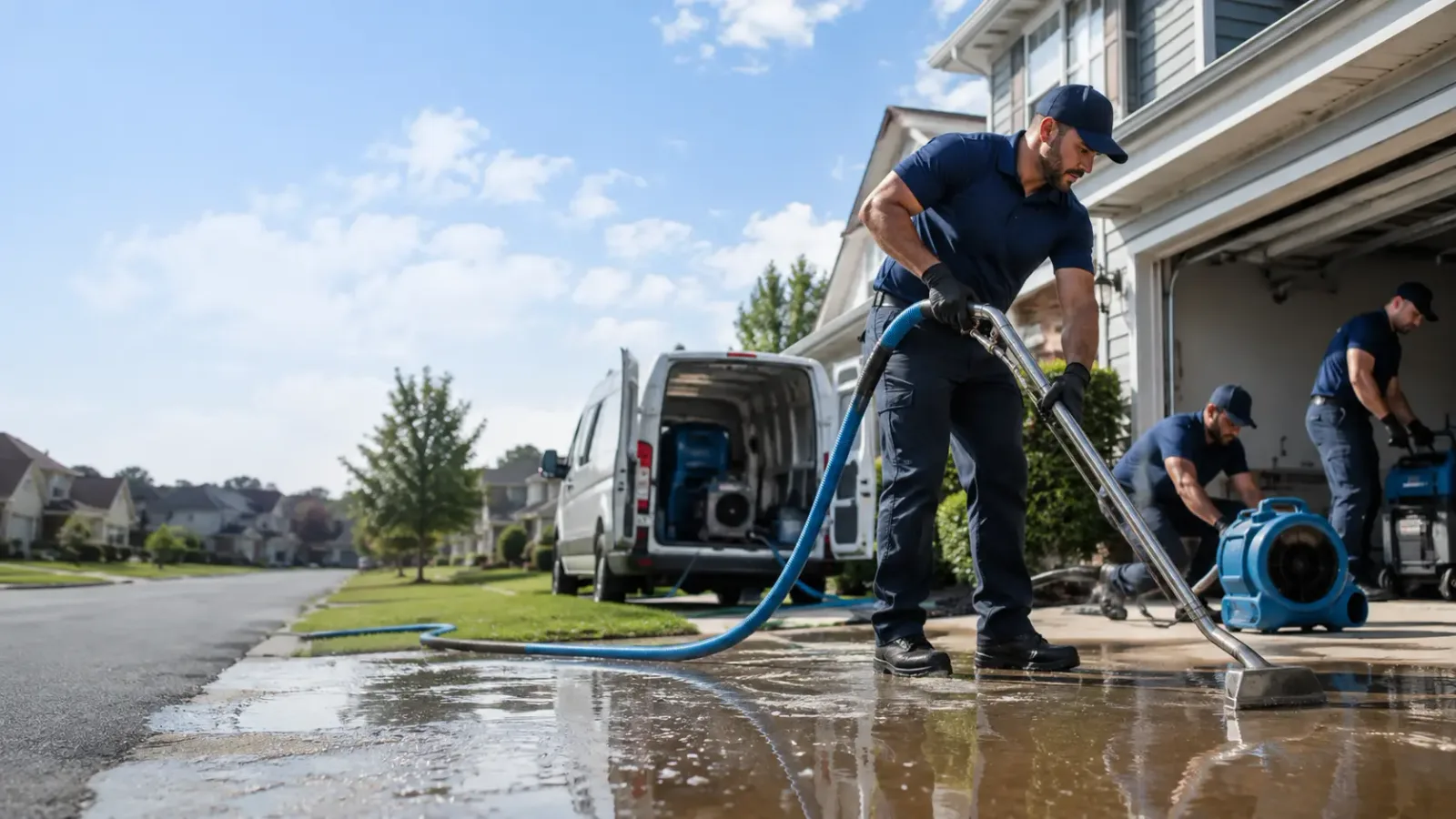 Flood Damage Restoration in Whitehall, WI